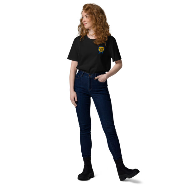 "Fell For It Again Award" Embroidered Unisex organic cotton t-shirt