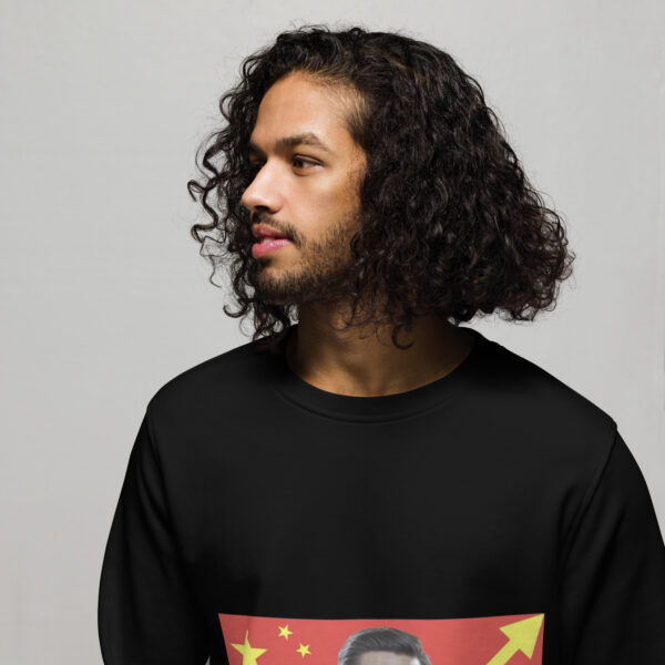 Xi Does Nothing And Wins Unisex organic sweatshirt - Image 5