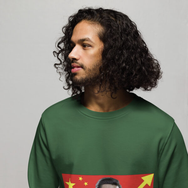 Xi Does Nothing And Wins Unisex organic sweatshirt - Image 13