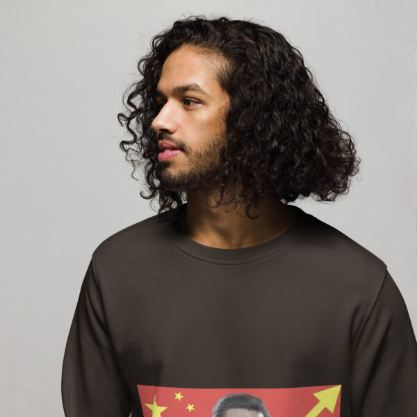 Xi Does Nothing And Wins Unisex organic sweatshirt - Image 9