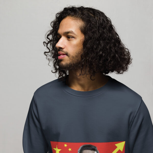 Xi Does Nothing And Wins Unisex organic sweatshirt - Image 11