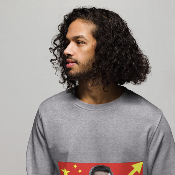Xi Does Nothing And Wins Unisex organic sweatshirt - Image 17