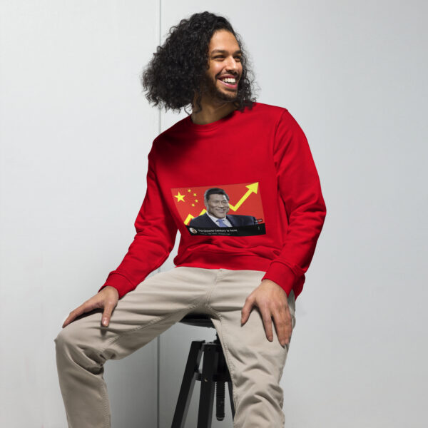 Xi Does Nothing And Wins Unisex organic sweatshirt - Image 6