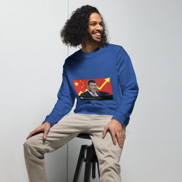 Xi Does Nothing And Wins Unisex organic sweatshirt - Image 14