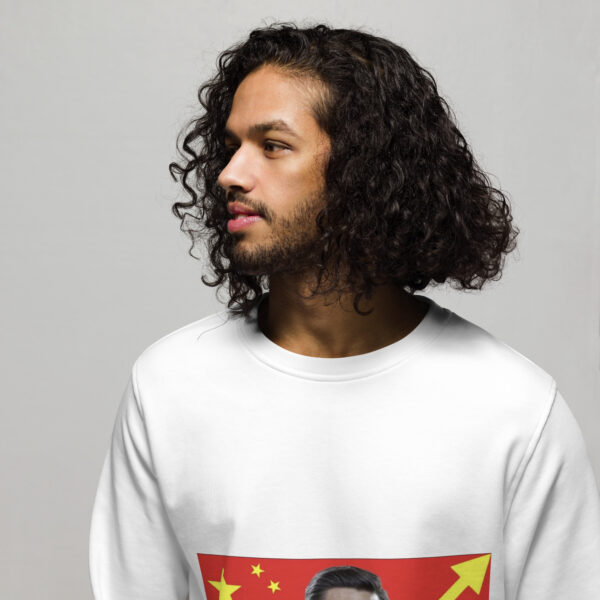 Xi Does Nothing And Wins Unisex organic sweatshirt - Image 19