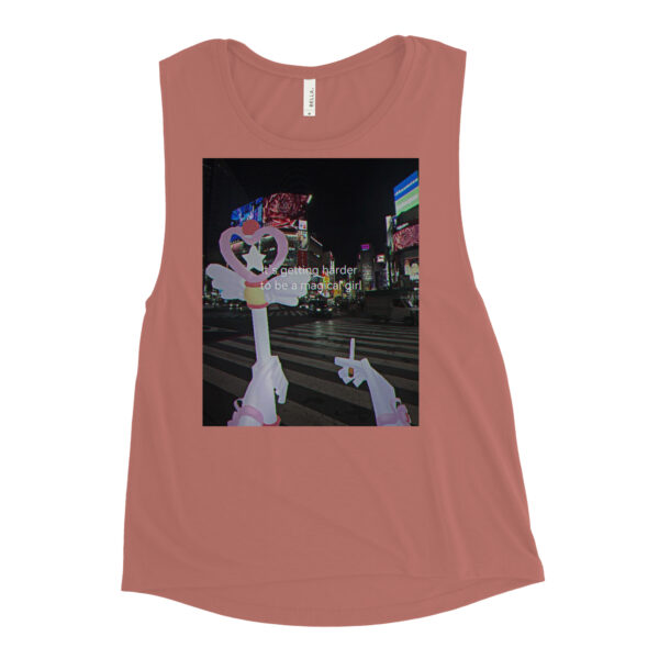 Magical Girl Ladies’ Muscle Tank - Image 2