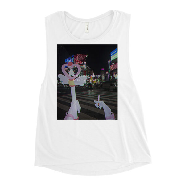 Magical Girl Ladies’ Muscle Tank - Image 4