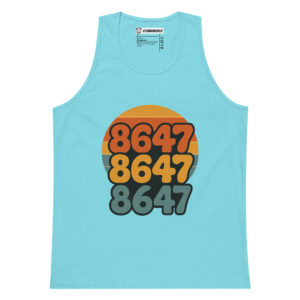 Retro Sundown Premium Tank Top