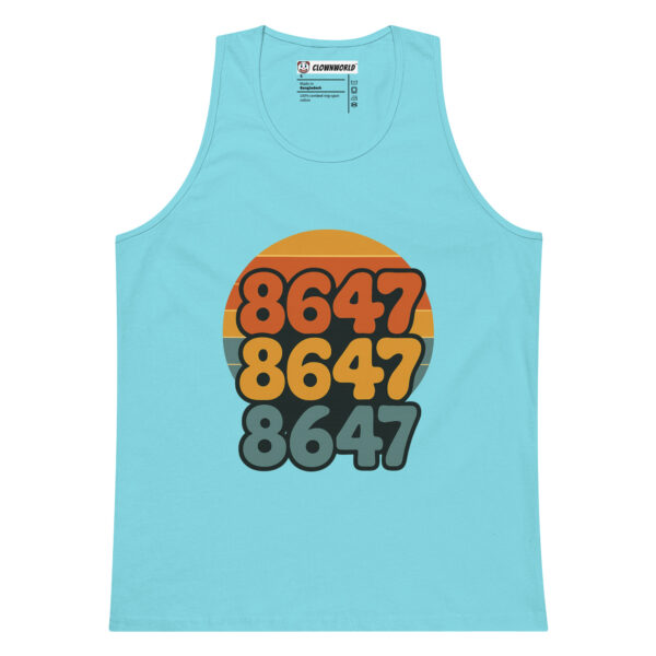 Retro Sundown Premium Tank Top