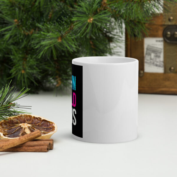 White glossy mug - Image 2