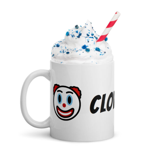 Clown World White Clown Mug