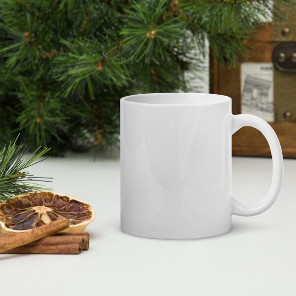 White glossy mug - Image 9