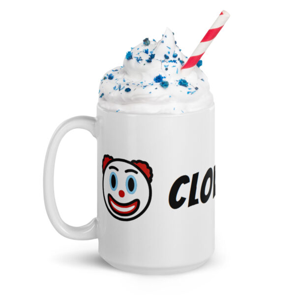 Clown World White Clown Mug - Image 3