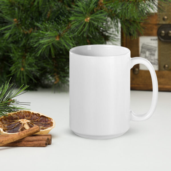 White glossy mug - Image 12