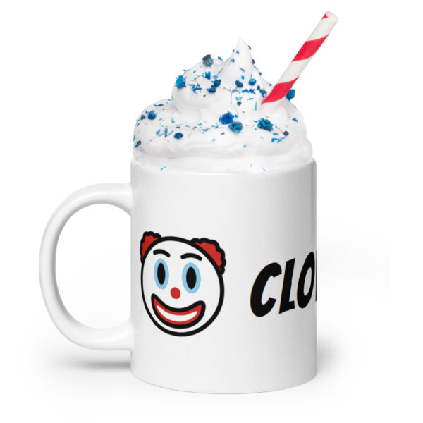 Clown World White Clown Mug - Image 5
