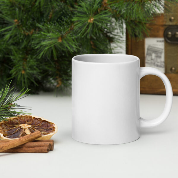 White glossy mug - Image 14
