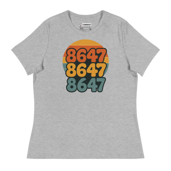 Retro Sundown Women's Relaxed T-Shirt - Image 8