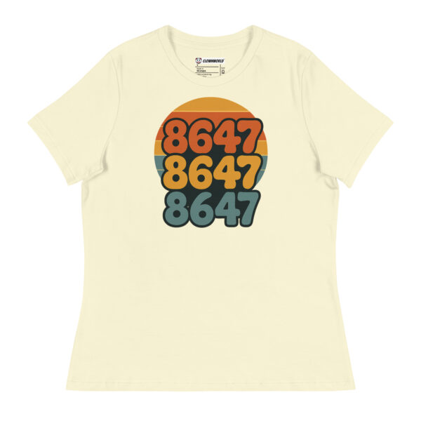 Retro Sundown Women's Relaxed T-Shirt - Image 13