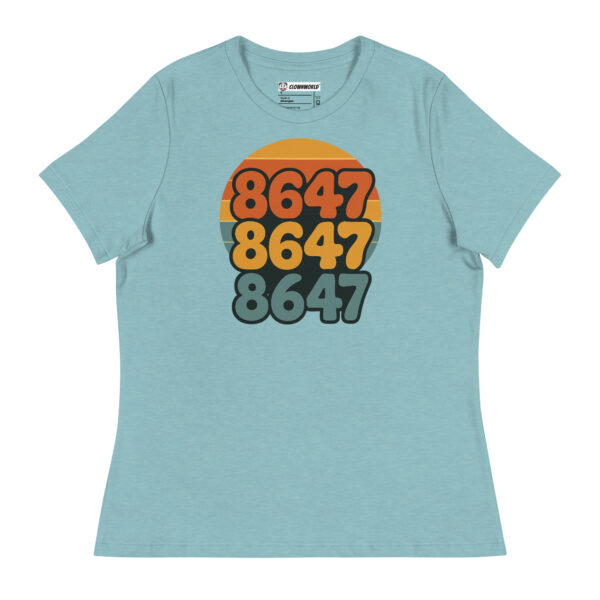 Retro Sundown Women's Relaxed T-Shirt - Image 7