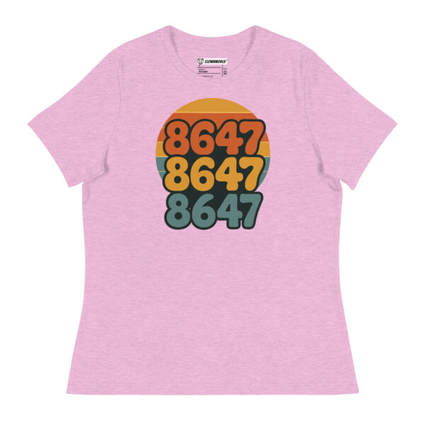 Retro Sundown Women's Relaxed T-Shirt - Image 10