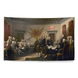 No Kings Declaration Of Independence Flag