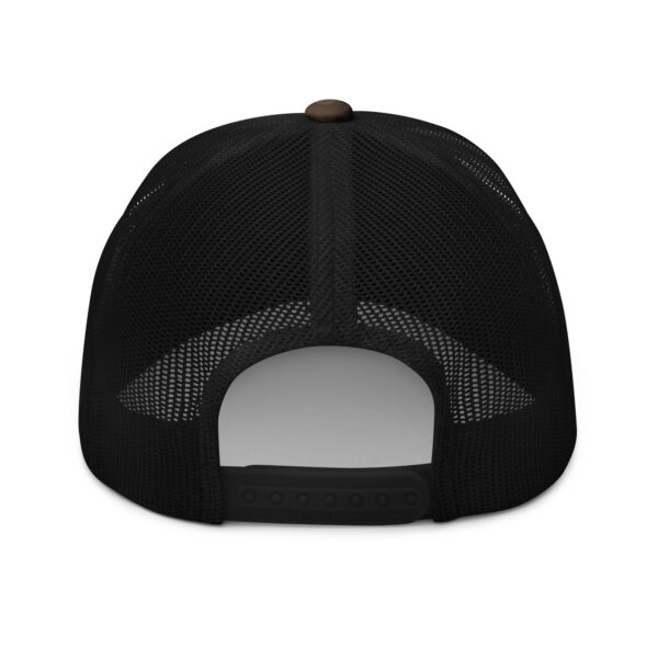 Black And White American Flag Camouflage trucker hat - Image 2