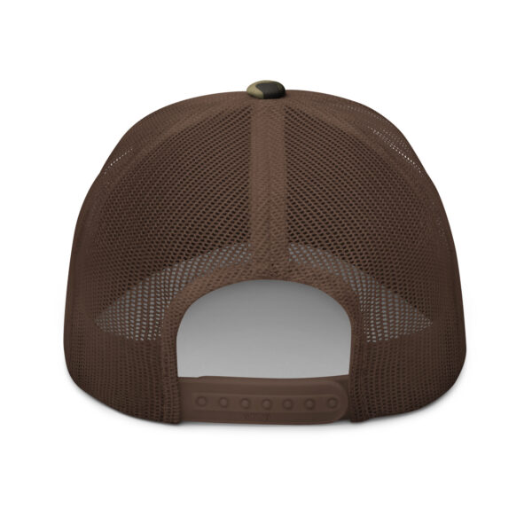 Black And White American Flag Camouflage trucker hat - Image 6
