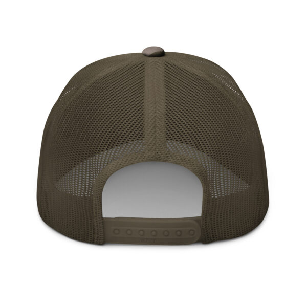Black And White American Flag Camouflage trucker hat - Image 10