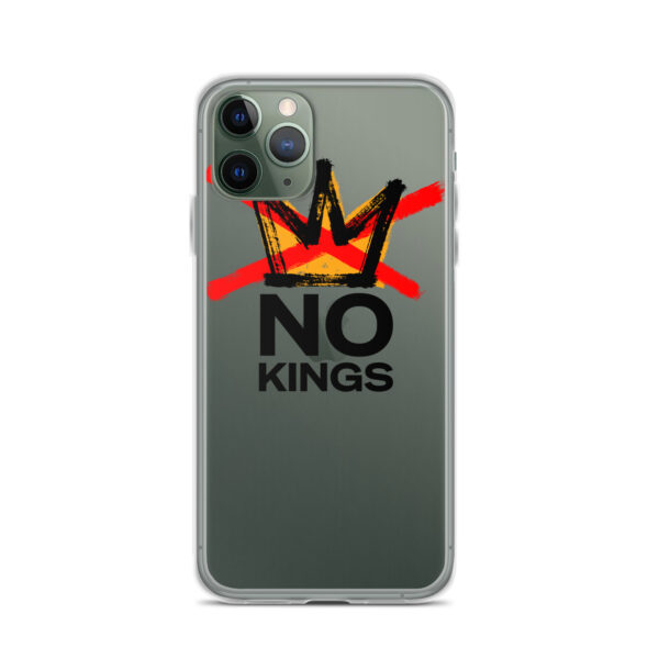 No Kings Clear Case for iPhone® - Image 4