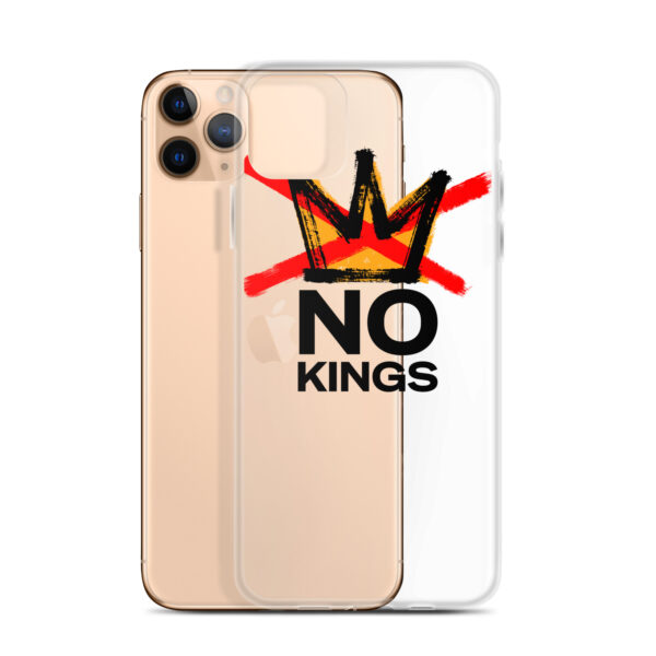 No Kings Clear Case for iPhone® - Image 3