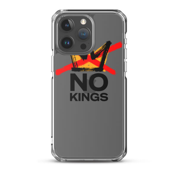 No Kings Clear Case for iPhone® - Image 34
