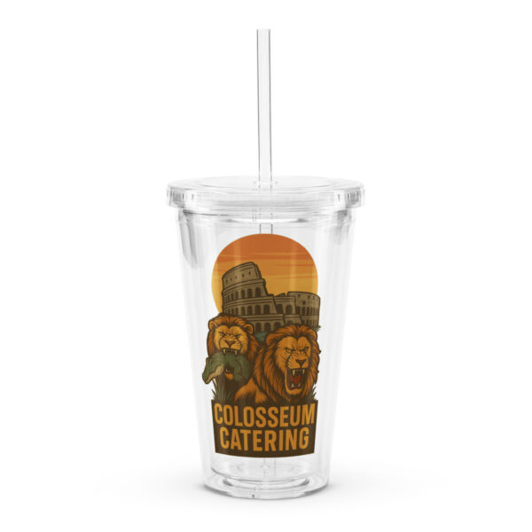 Colosseum Catering Clear plastic tumbler - Image 2