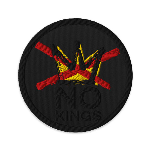 No Kings Embroidered patches - Image 2