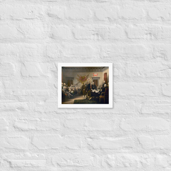Framed No Kings Declaration Of Independence poster - Image 27