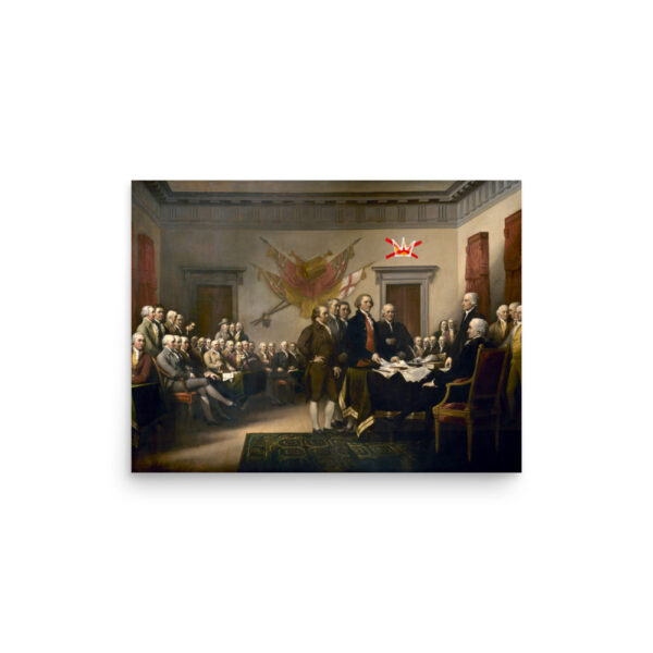 "No Kings" Declaration Of Independence Poster - Image 7