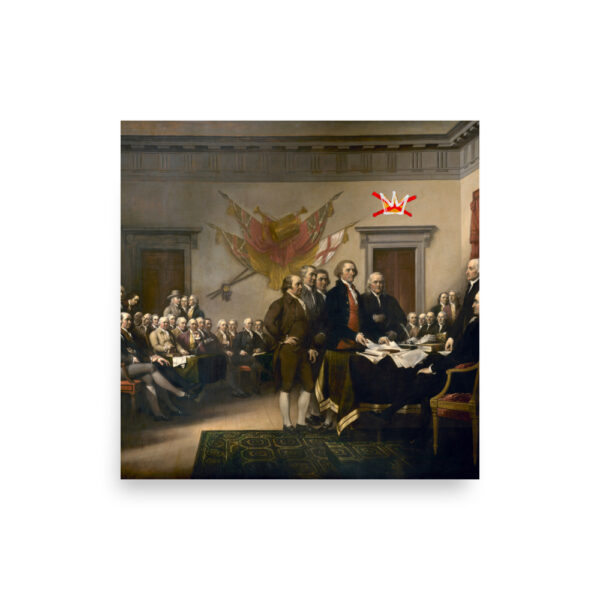 "No Kings" Declaration Of Independence Poster - Image 9