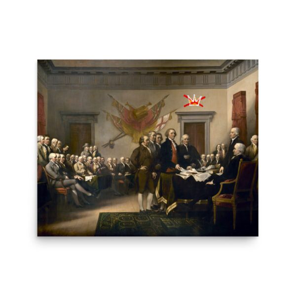 "No Kings" Declaration Of Independence Poster - Image 11