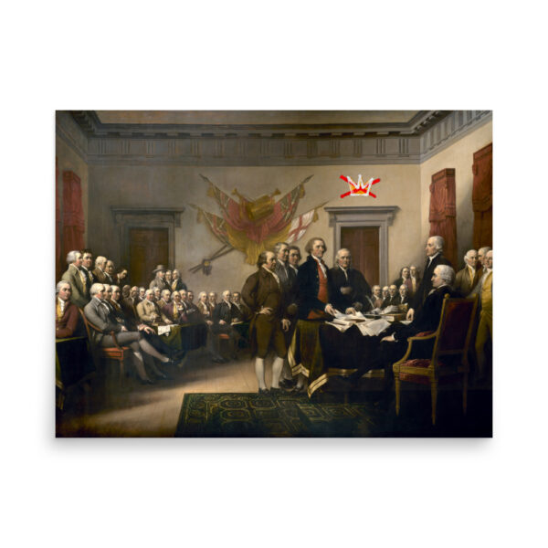 "No Kings" Declaration Of Independence Poster - Image 13