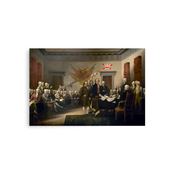 "No Kings" Declaration Of Independence Poster - Image 14