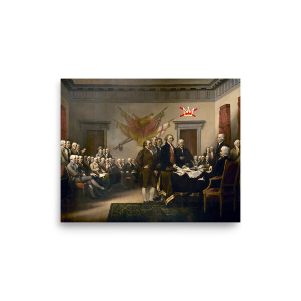 "No Kings" Declaration Of Independence Poster - Image 16