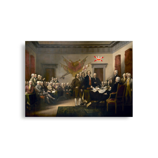"No Kings" Declaration Of Independence Poster - Image 2