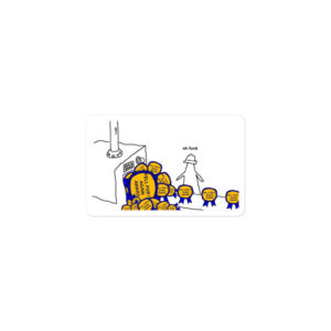 Fell For It Again Award Conveyer Belt stickers