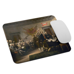 No Kings Declaration Of Independence Mouse pad