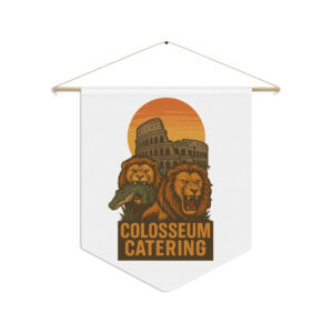 Colosseum Catering Pennant banner