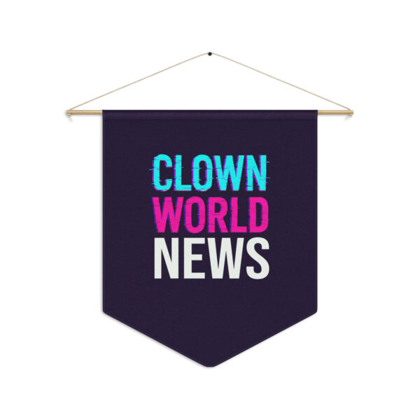 Clown World News Pennant banner - Image 3