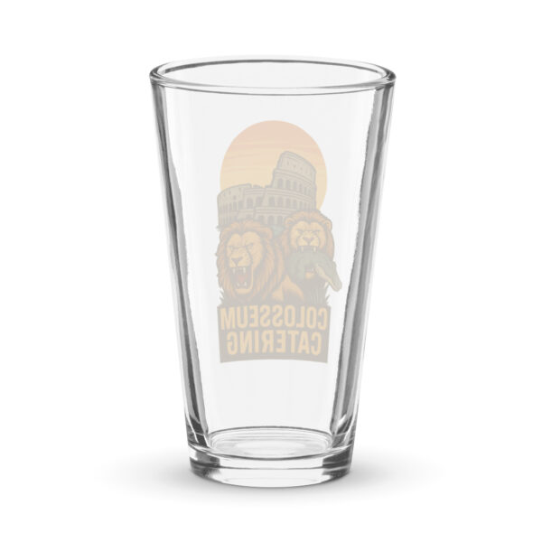 Colosseum Catering Shaker pint glass - Image 2