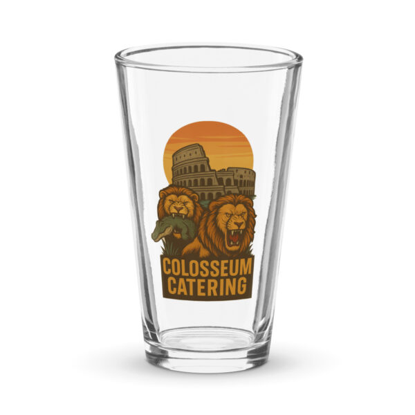 Colosseum Catering Shaker pint glass