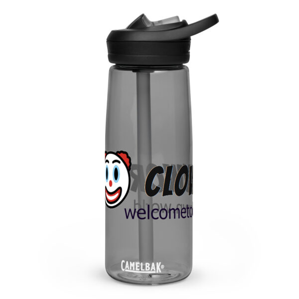 Welcome To Clownworld Sports water bottle - Image 9