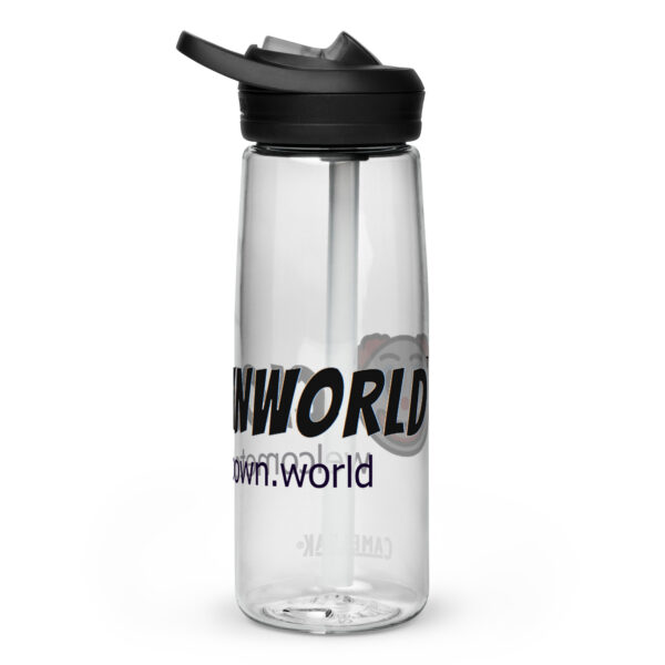 Welcome To Clownworld Sports water bottle - Image 24