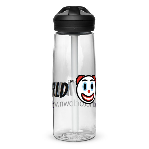 Welcome To Clownworld Sports water bottle - Image 22